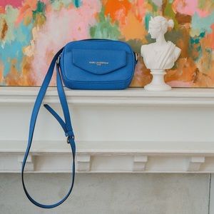 Karl Lagerfeld Crossbody Bag Electric Blue